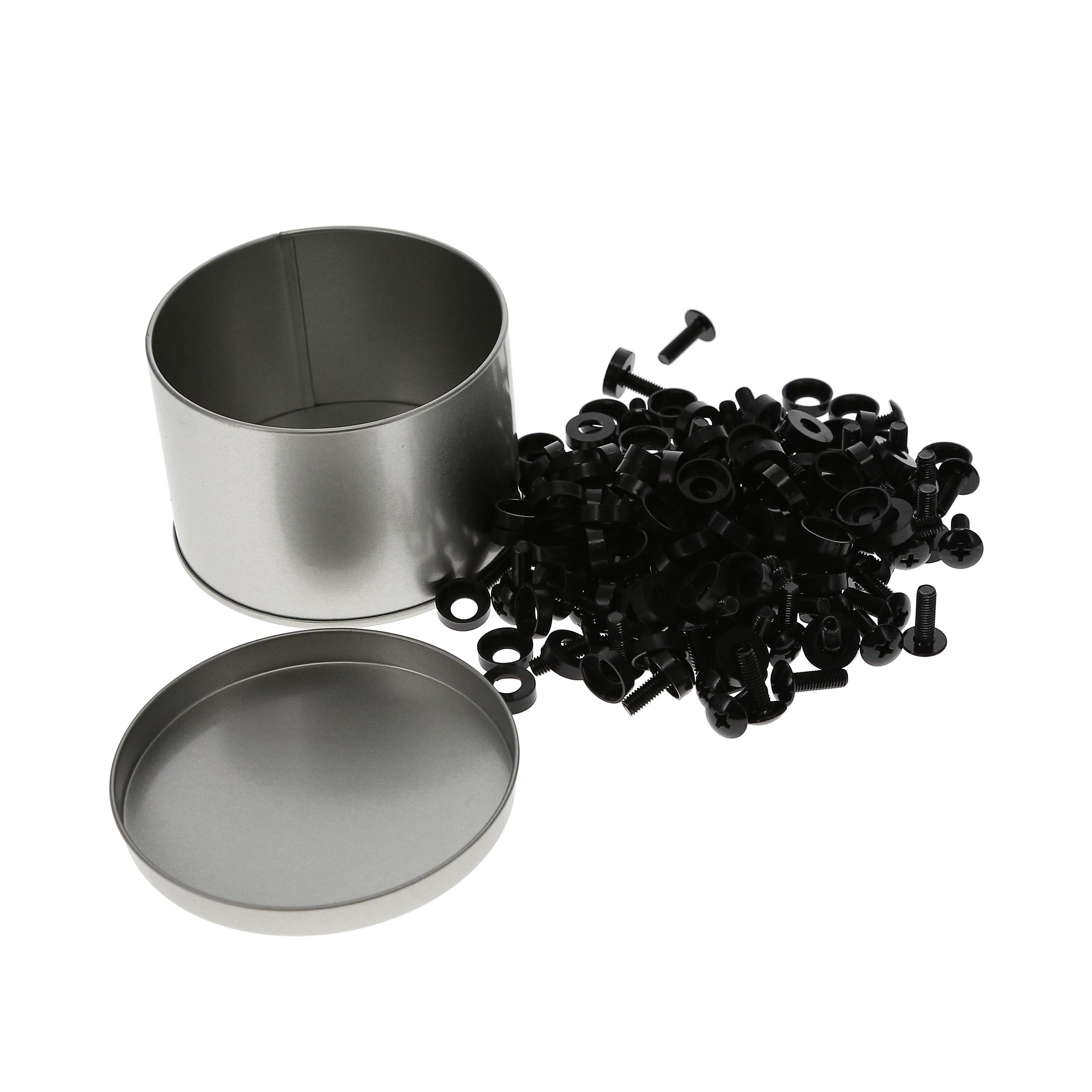 10-32 Rack Screws and Washers, Black 100-Pack 10-32 Rack Screws and Washers, Black 100-Pack